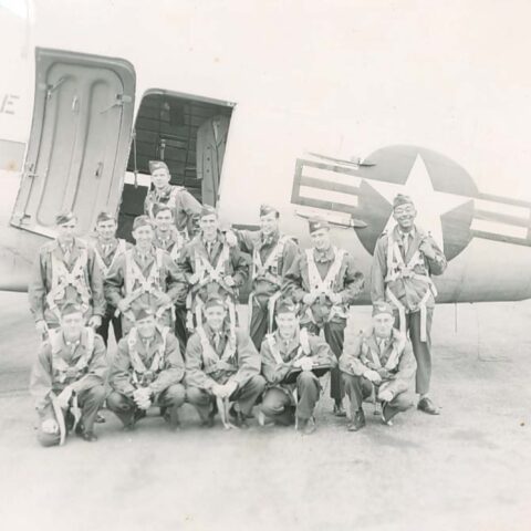 Group Photo Military Aircraft.