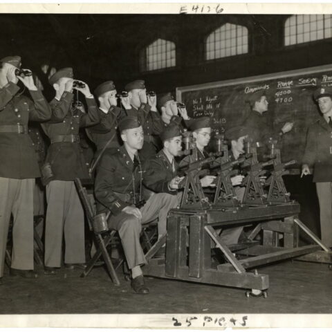 Barton Field Artillery shooters class.